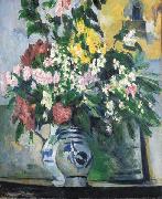 Paul Cezanne Les deux vases de fleurs Germany oil painting artist